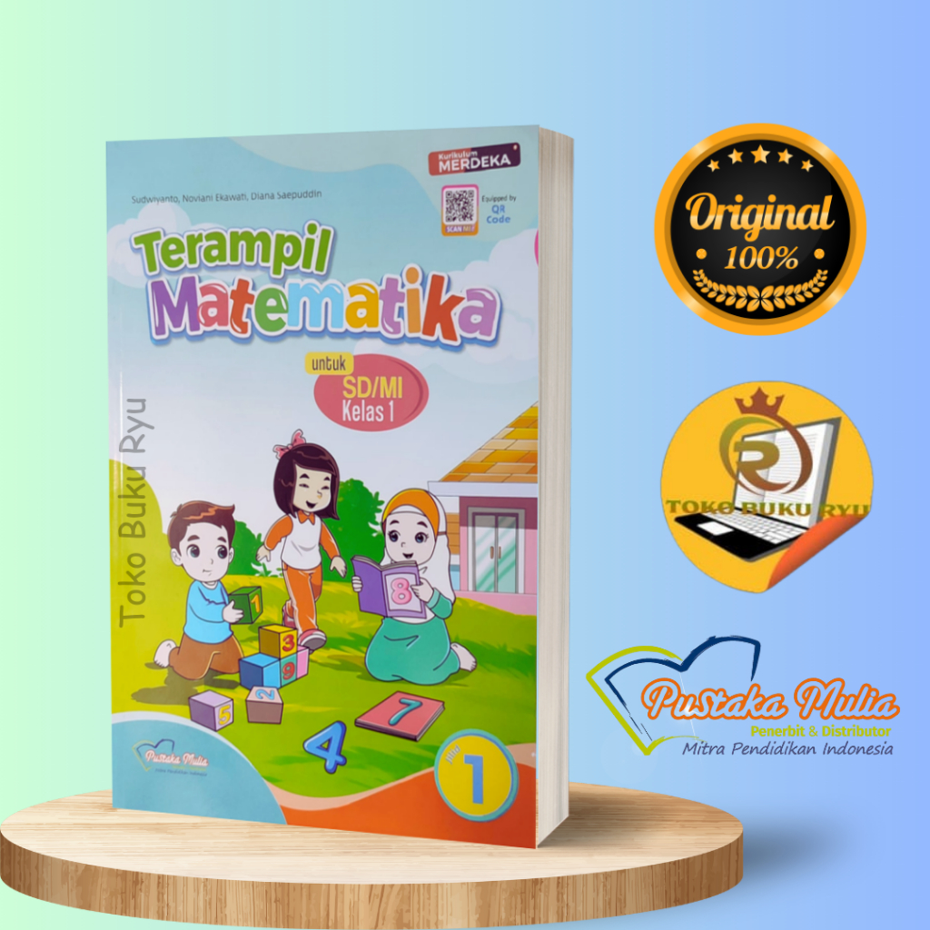Buku Terampil Matematika Kelas 1 SD ( Revisi ) Kurikulum Merdeka Pustaka Mulia