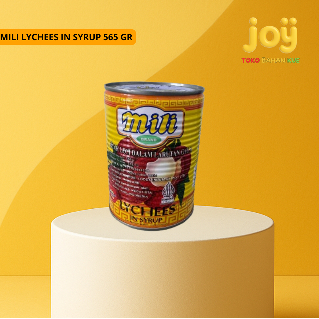 

MILI LYCHEE IN SYRUP 565 GR/ LECI KALENG