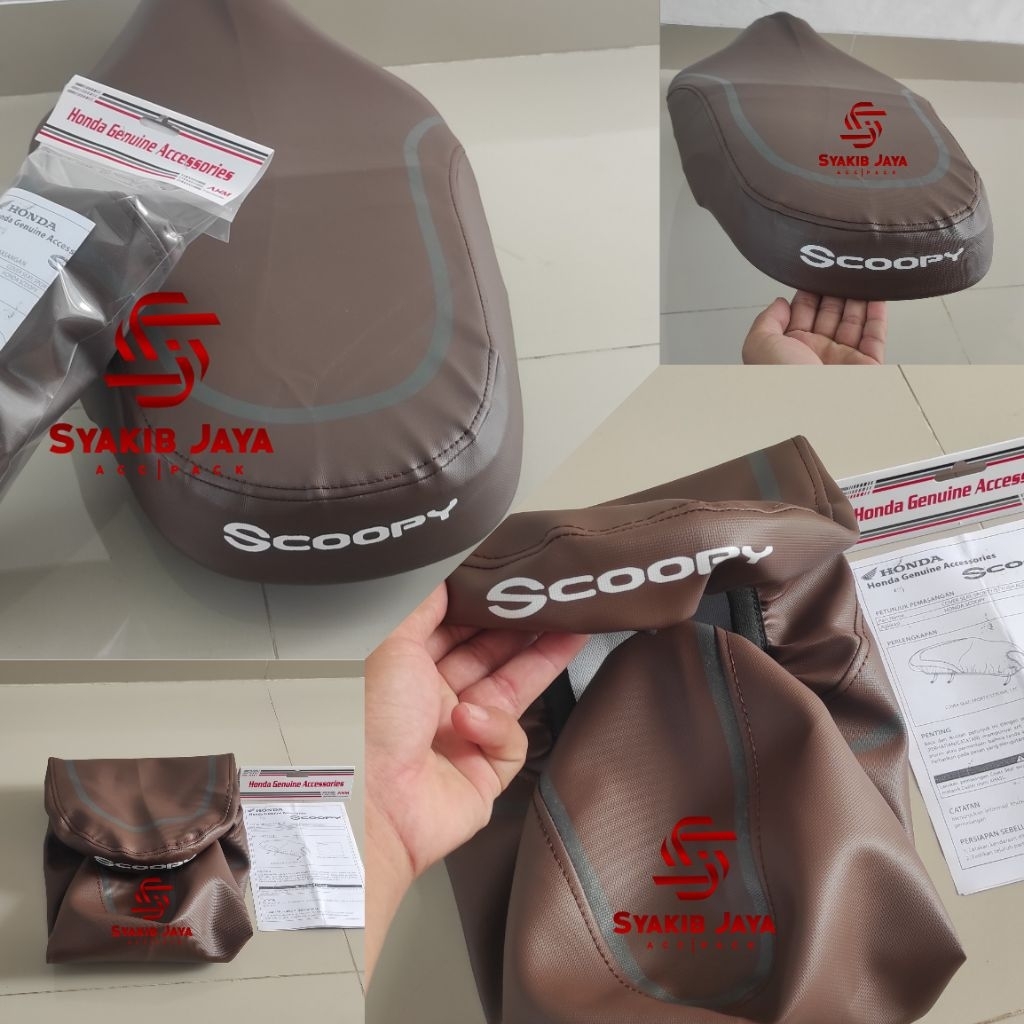 Sarung Jok / Seat Cover Scoopy Fi esp 2018 Original AHM