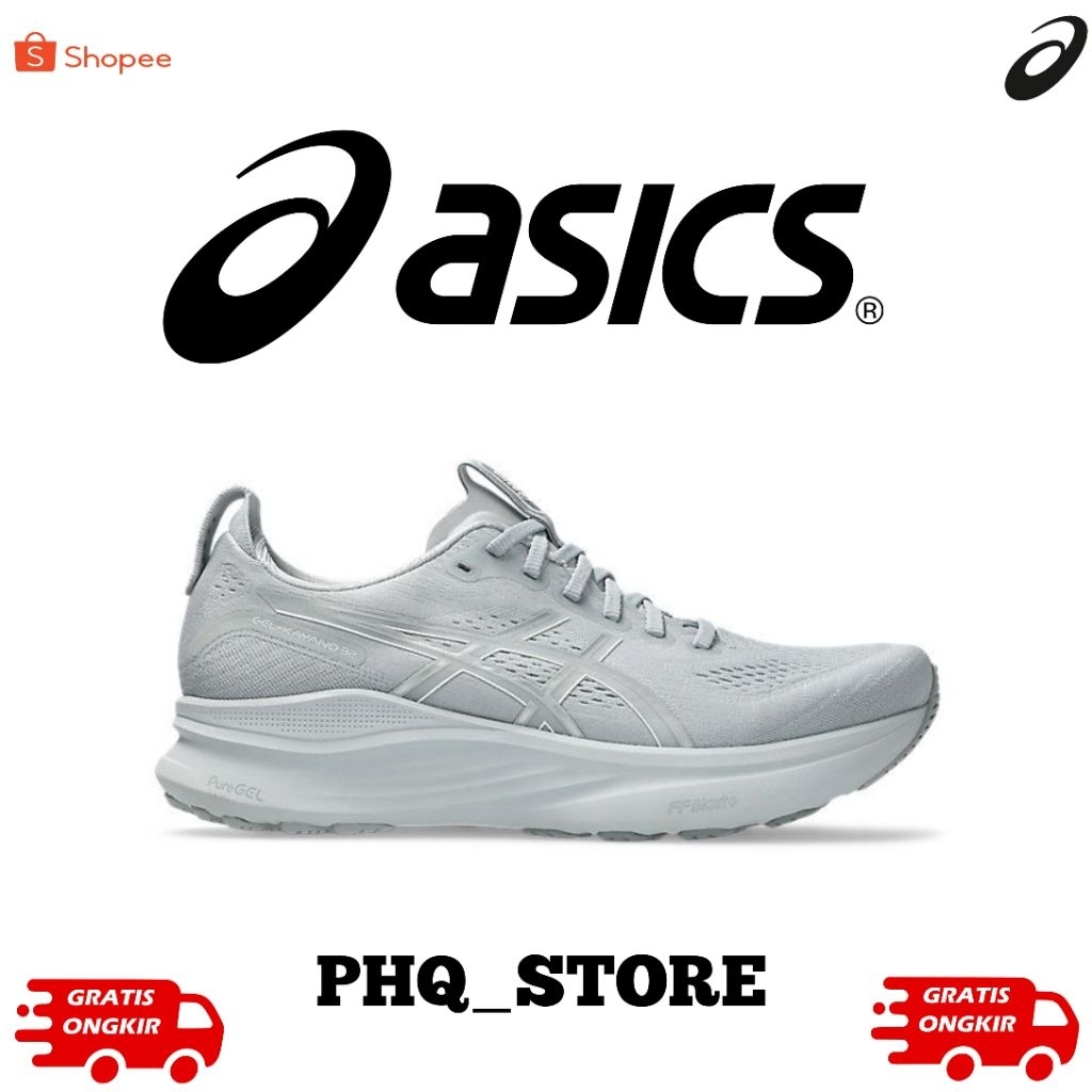 Sepatu Lari Pria Asics Gel Kayano 32 Piedmont Grey