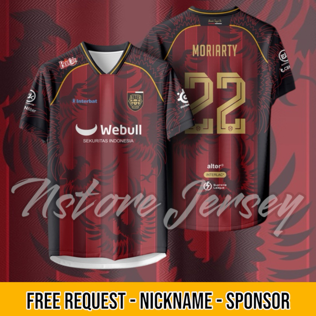 Jersey Alter Ego Esport Mobile legend FreeFire Terbaru 2025 2026 FreeNickname