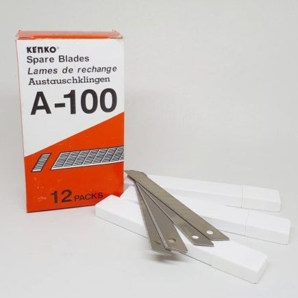

ISI CUTTER KENKO A-100 KECIL / Refill Pisau Cutter Cuter Kenko A-100 A100