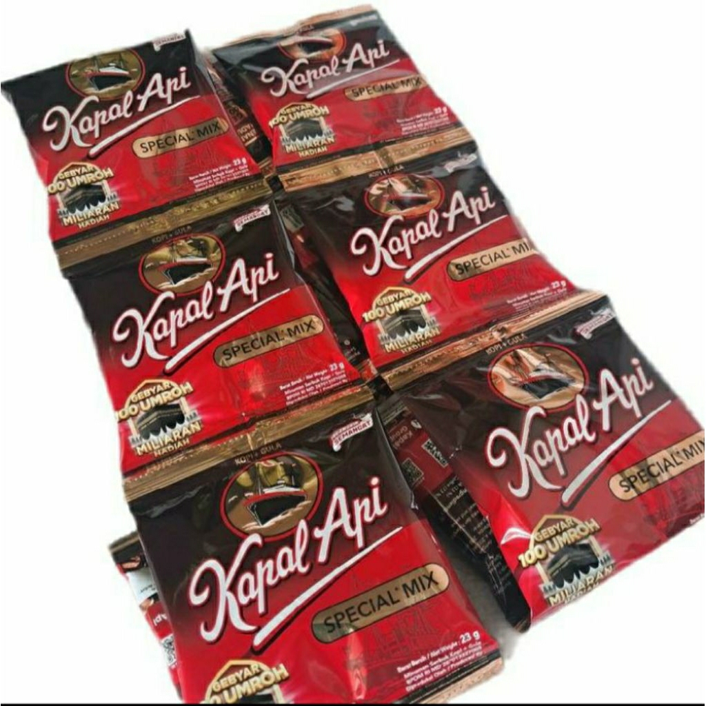 

Kapal Api Special Mix Kopi Instan 25gr X 10
