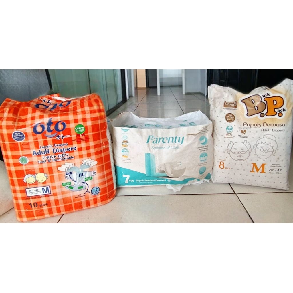 DIAPERS  OTO, BP parenty