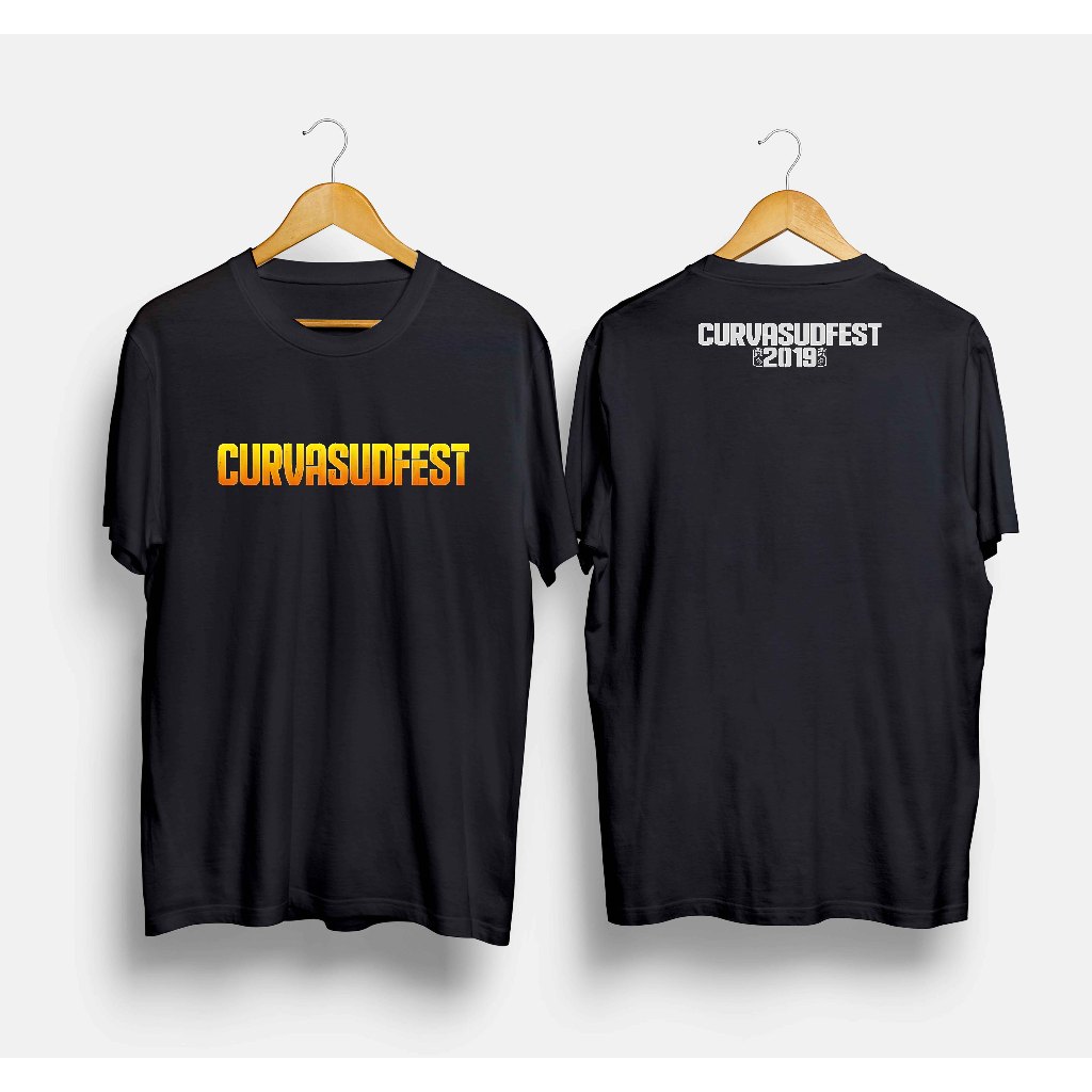 Tshirt Band Curvasudfest 2019 / Kaos Musik Rock Metal