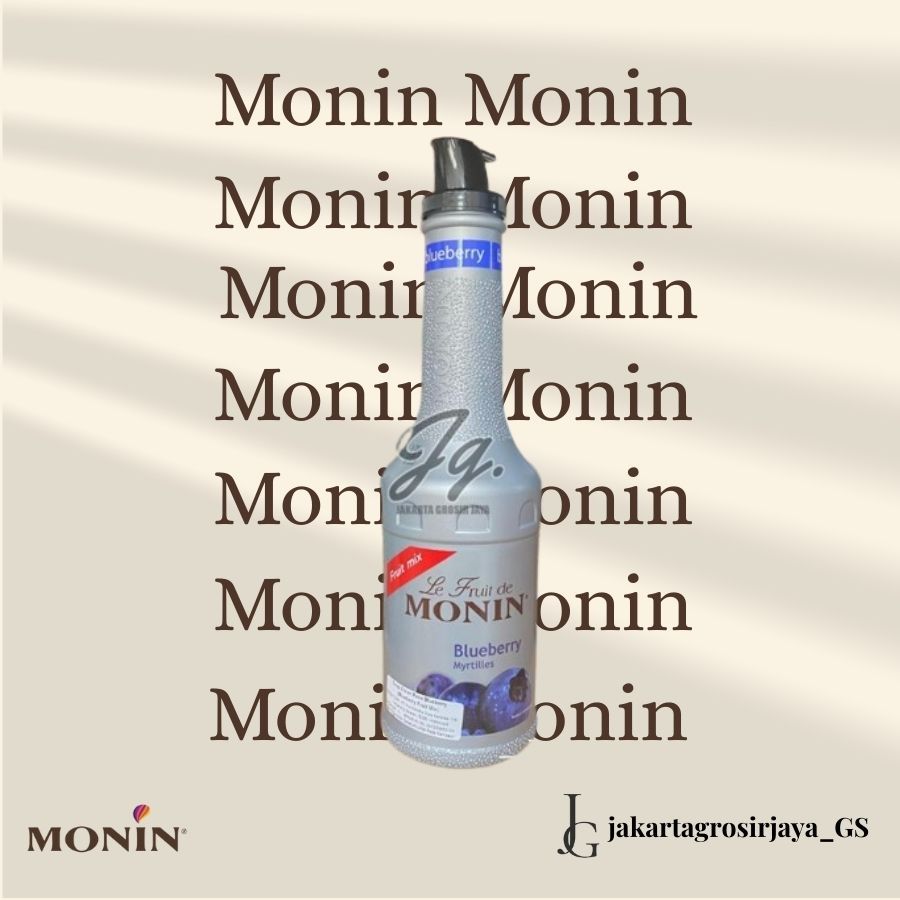 

Monin Puree Fruit Mix Blueberry 1 Liter