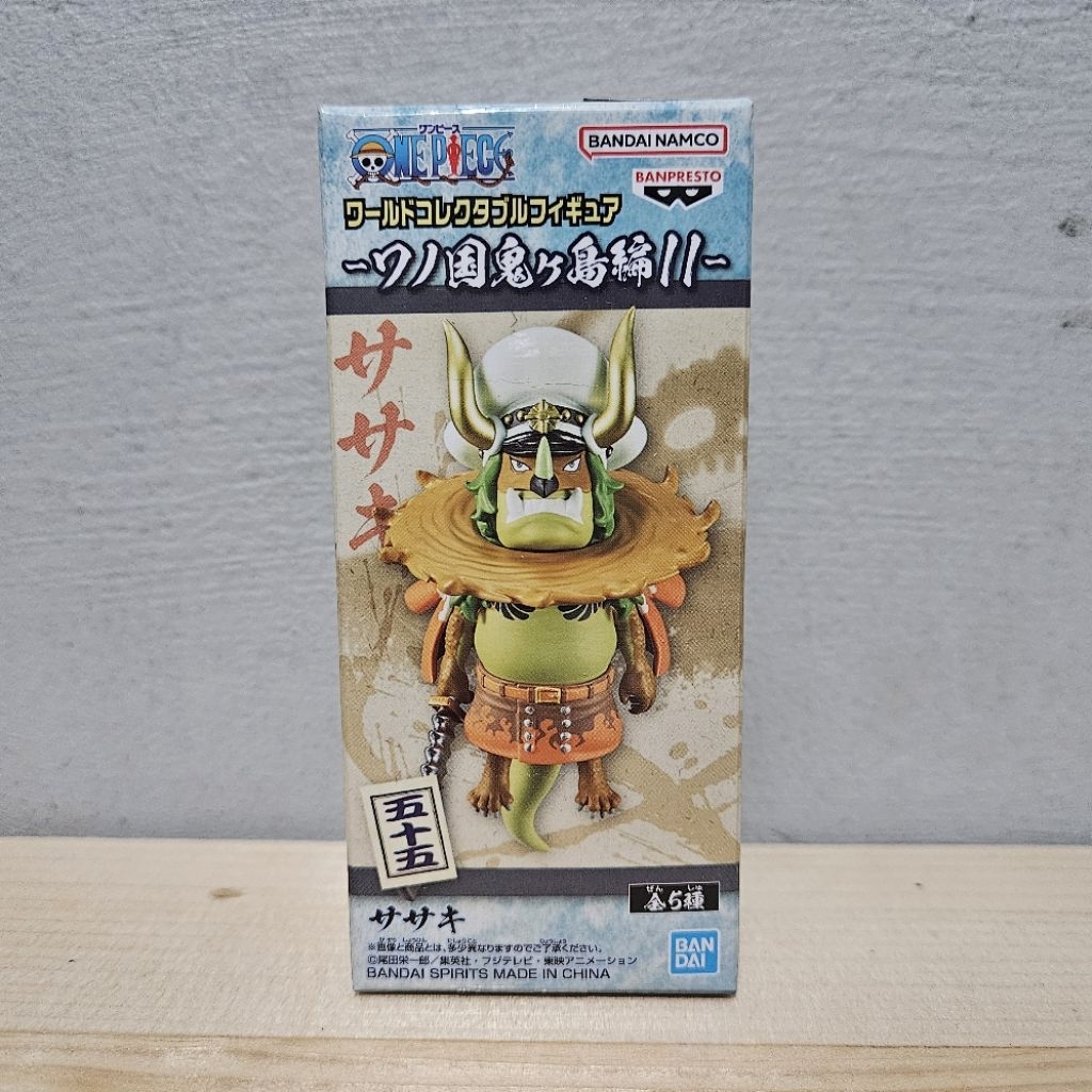 WCF One Piece Sasaki Onigashima 11 Original Japver MIB