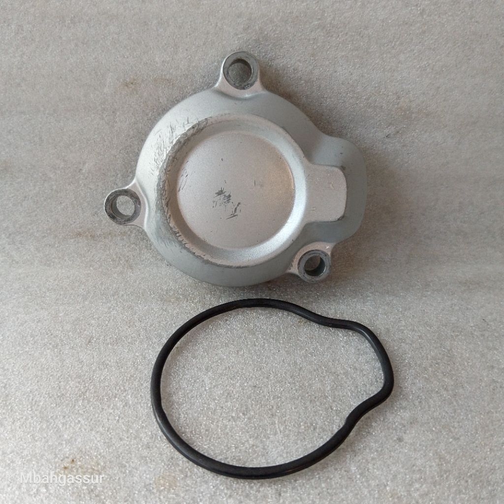cover tutup filter oli mesin Yamaha Vixion New old lama original bekas seken