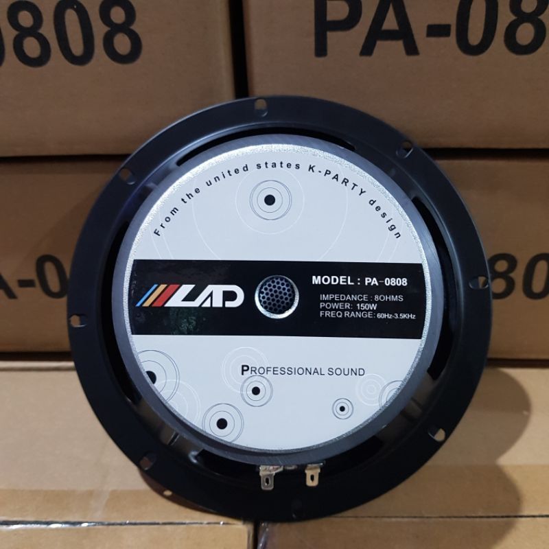 Speaker LAD 8 inch Middle PA-0808