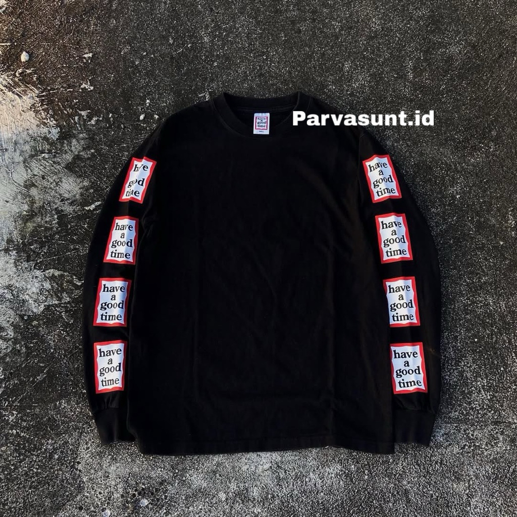 Longsleeve Have a Good Time Frame Red Streetwear