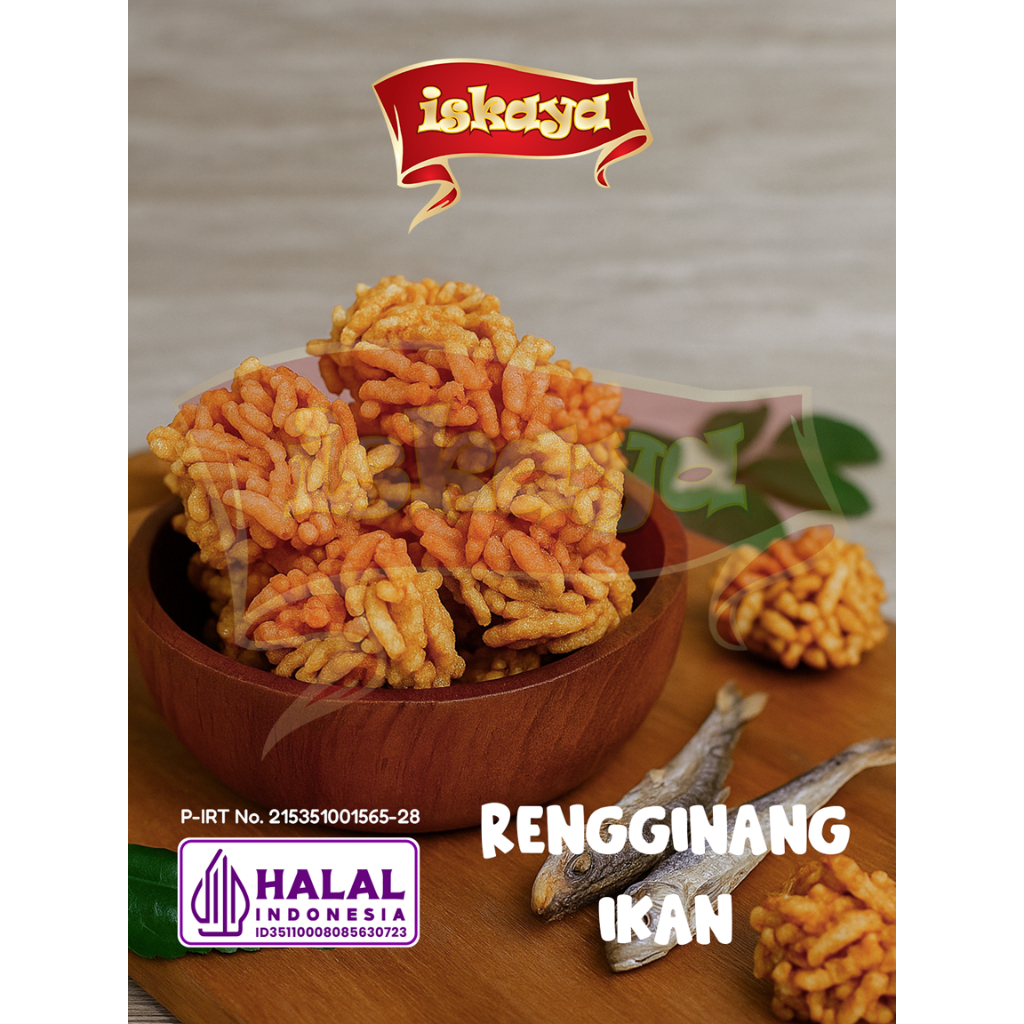 

Rengginang ISKAYA Rasa Ikan – Jajanan Tradisional Kriuk Gurih Enak