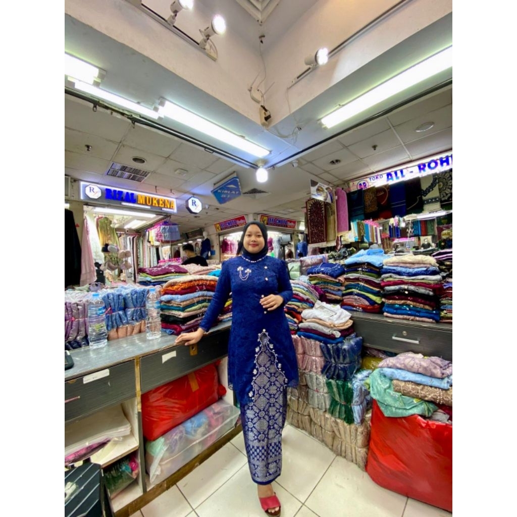 SET KEBAYA SONGKET TUNIK JANGGAN BURKAT PAYET/KEBAYA TUNIK SONGKET