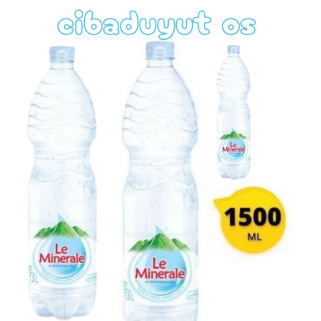 

Le Minerale 1500 ml air minum