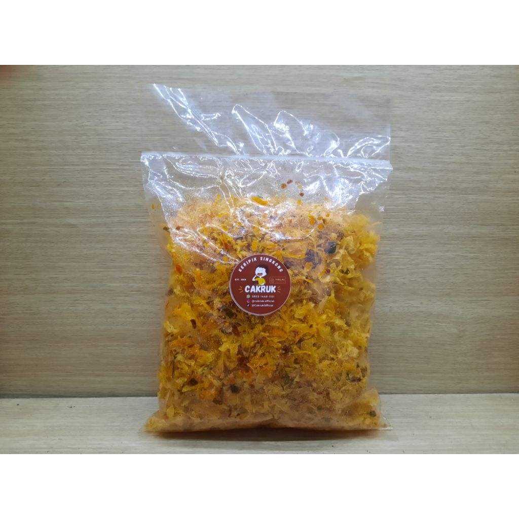 

Cakruk Keripik Singkong Rasa Pedas 250gram