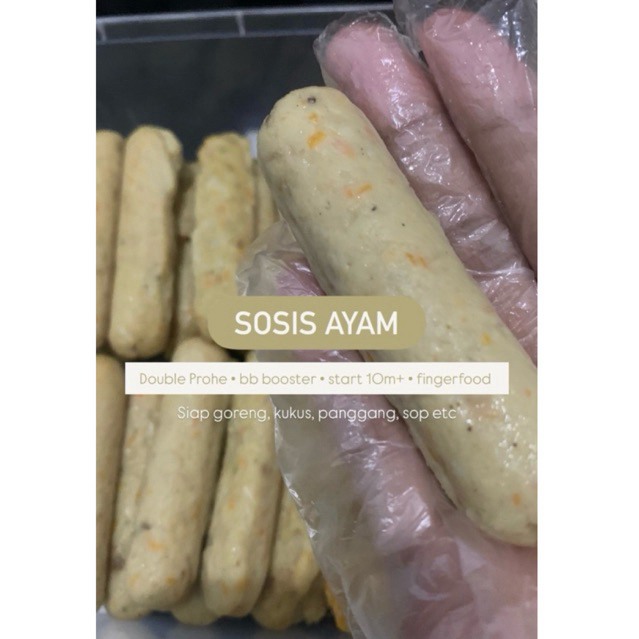 

SOSIS AYAM HOMEMADE | @Moocemilan.id