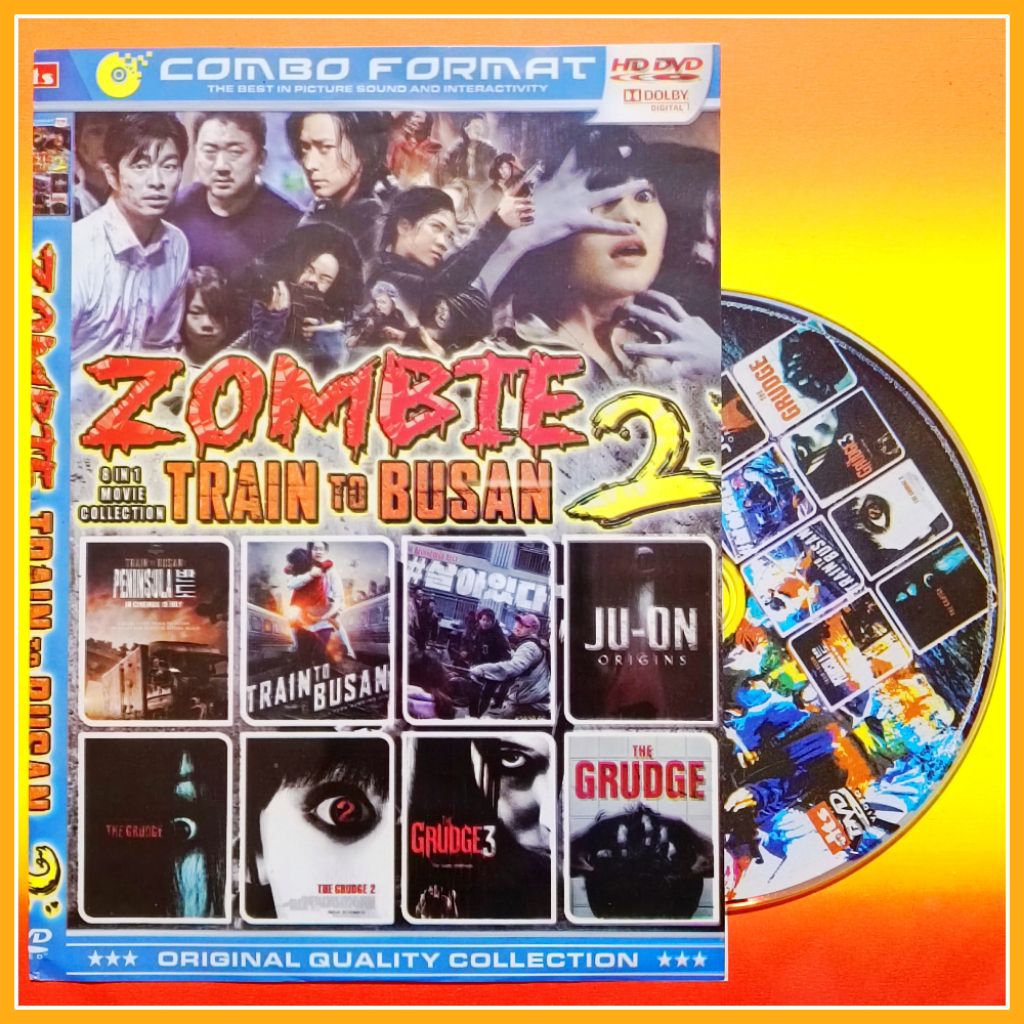 Kaset Film Horor Korea Koleksi Zombie Campuran Vol.2 Pilihan Terpopuler 8in1 Teks Indonesia