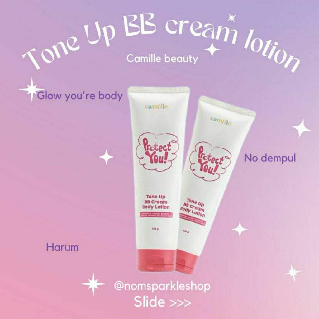 Protect You - Tone Up BB Cream Lotion Hand&body Lotion Booster Whitening Camille Beauty