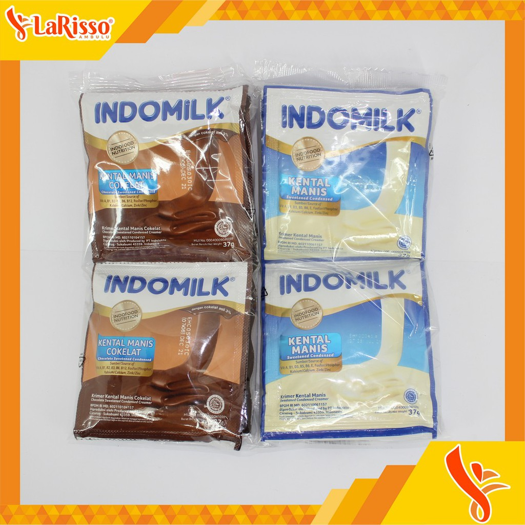 

INDOMILK KRIMER KENTAL MANIS SACHET 6X37ML ALL VARIAN