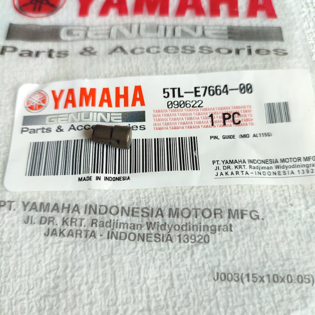 PIN PEN PELOR PULI PULLY CVT MIO SPORTY SMILE SOUL FINO MIO J SOUL GT ORIGINAL YGP 5TL-E7664-00