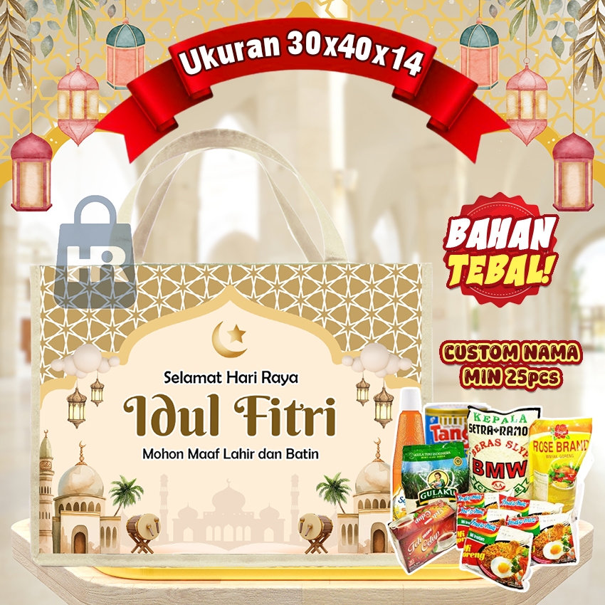 

Tas Lebaran Tas Idul Fitri JUMBO Tas Snack Lebaran Tas Sembako Parcel Hampers Lebaran Bingkisan Goodie Bag Ramadhan Tas Hampers Idul Fitri Gratis Nama Tas Hampers Kue Kering Tas Hampers Bingkisan Lebaran Tas Parcel Hari Raya Idul Fitri Goodie Bag Termurah