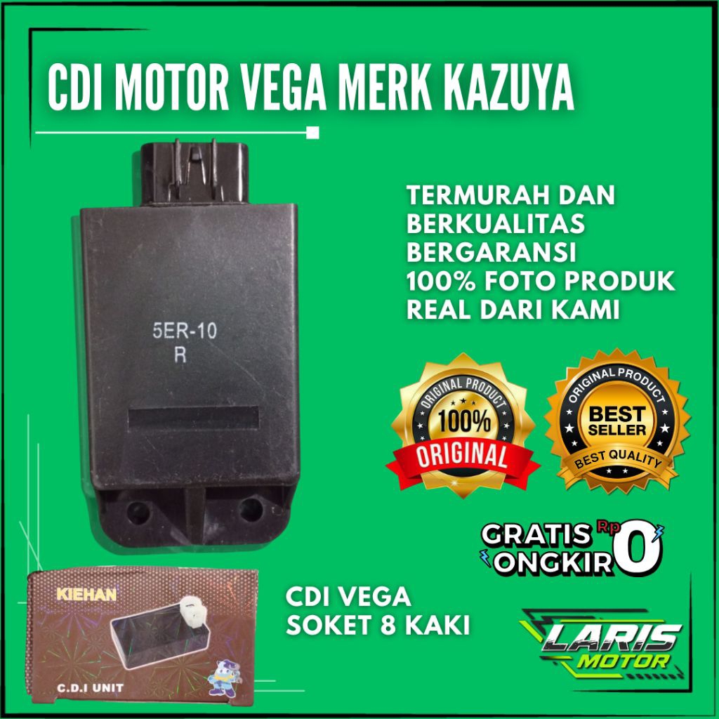 CDI Motor Vega 8 Kaki Soket Kazuya – CDI Vega Original Terbaik Awet Termurah