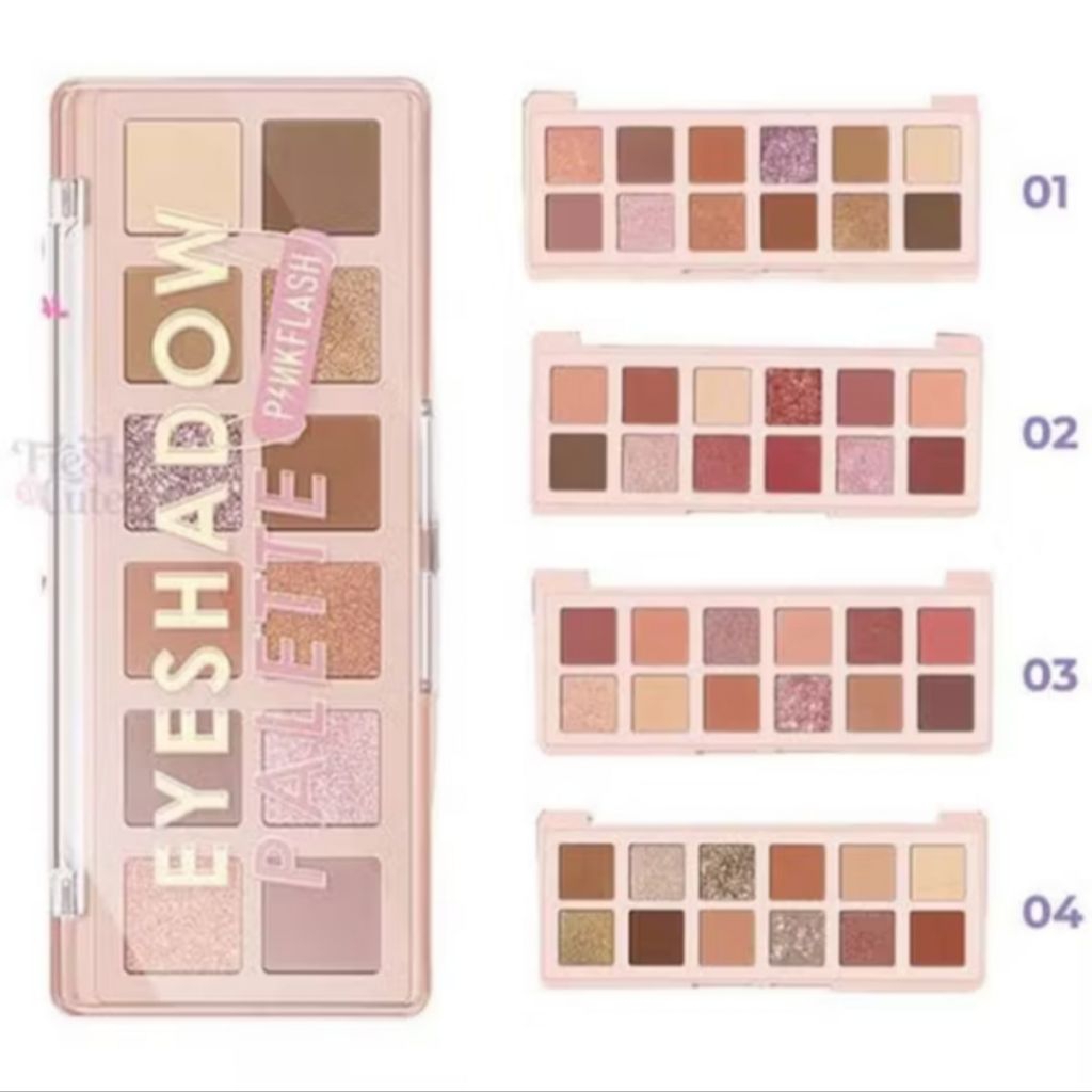 Pinkflash Pro Touch Eyeshadow Pallete 12 Shades / Eyeshadow Pinkflash