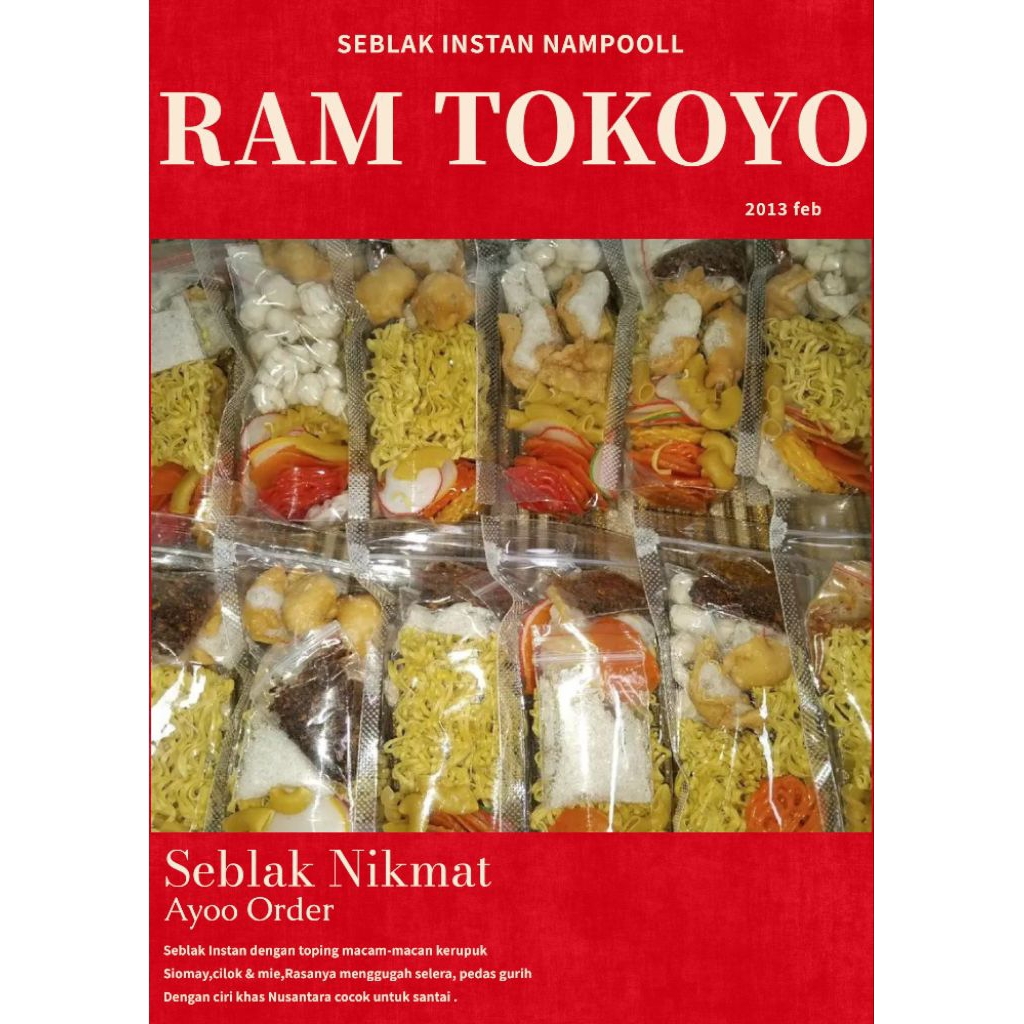 Seblak Instan Murah Pedas Praktis | Camilan Kuah Enak Gurih Khas Bandung | Makanan Instan Kekinian H