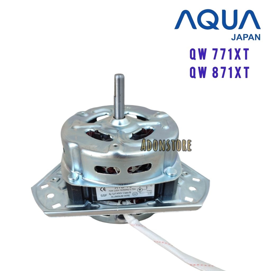 DINAMO PENGERING AQUA 7- 8 KG QW 771XT 871XT / MOTOR SPIN MESIN CUCI 2 TABUNG QW771XT QW871XT