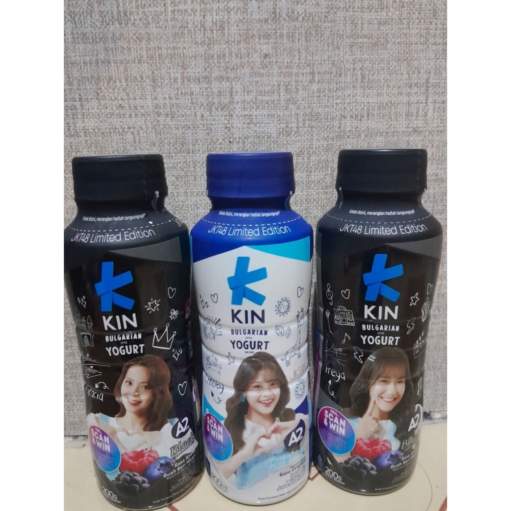 

KIN Yogurt (Minuman Yogurt) X JKT48 200 ml