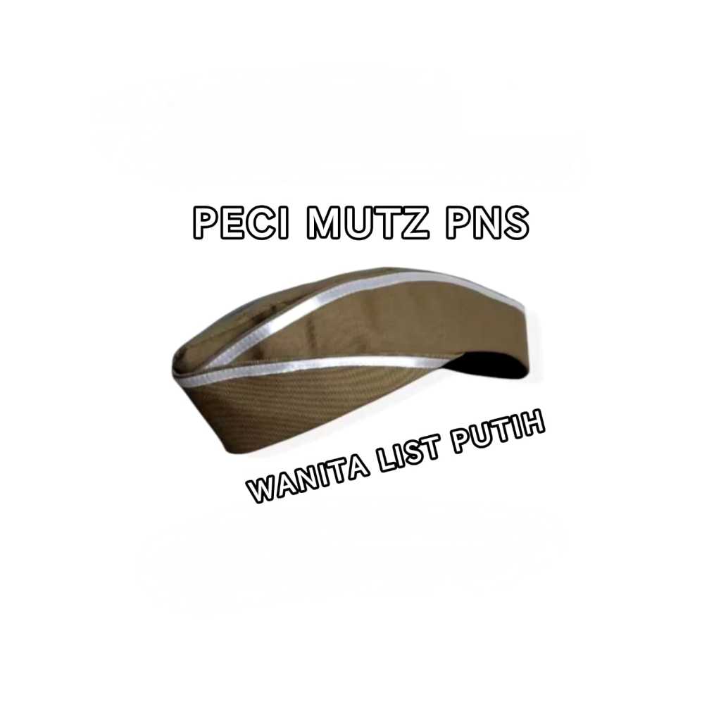 TOPI MUTZ PNS PRIA WANITA PECI MUTZ PNS TOPI PNS