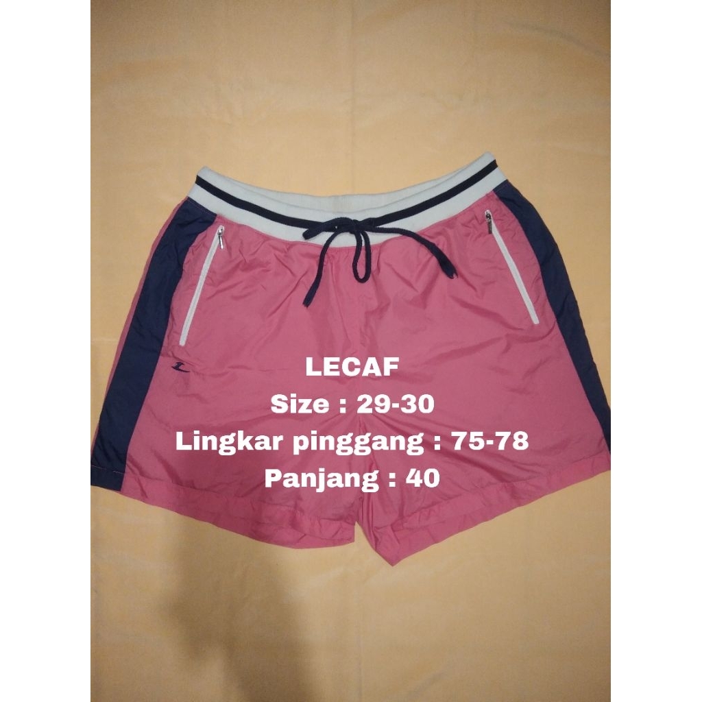 Celana Outdoor/Running Pendek Lecaf Thrift