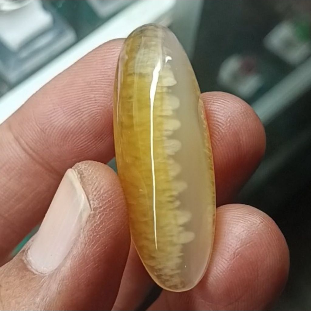 NATURAL BATU AKIK PANDAN NANAS LAWASAN GIWANG TOP QUALITY