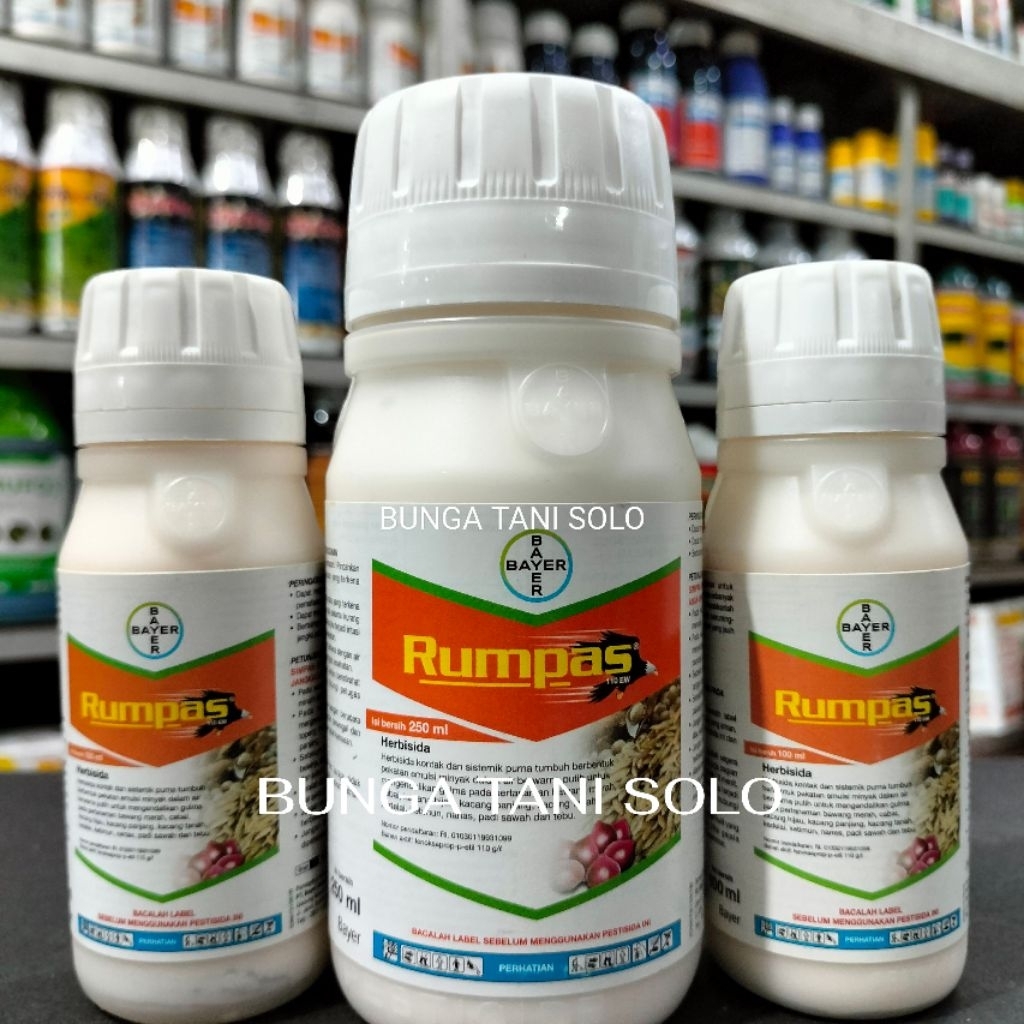 Rumpas 110EW - Herbisida Sistemik Selektif kacang kacangan, bawang merah, nanas, kedelai, timun, cab