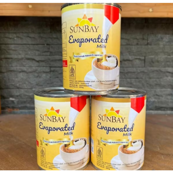 

Susu Evaporasi Sunbay 380gr Evaporated Milk 380 gram