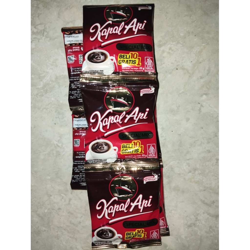 

kopi kapal api spesial mix 23gr renteng