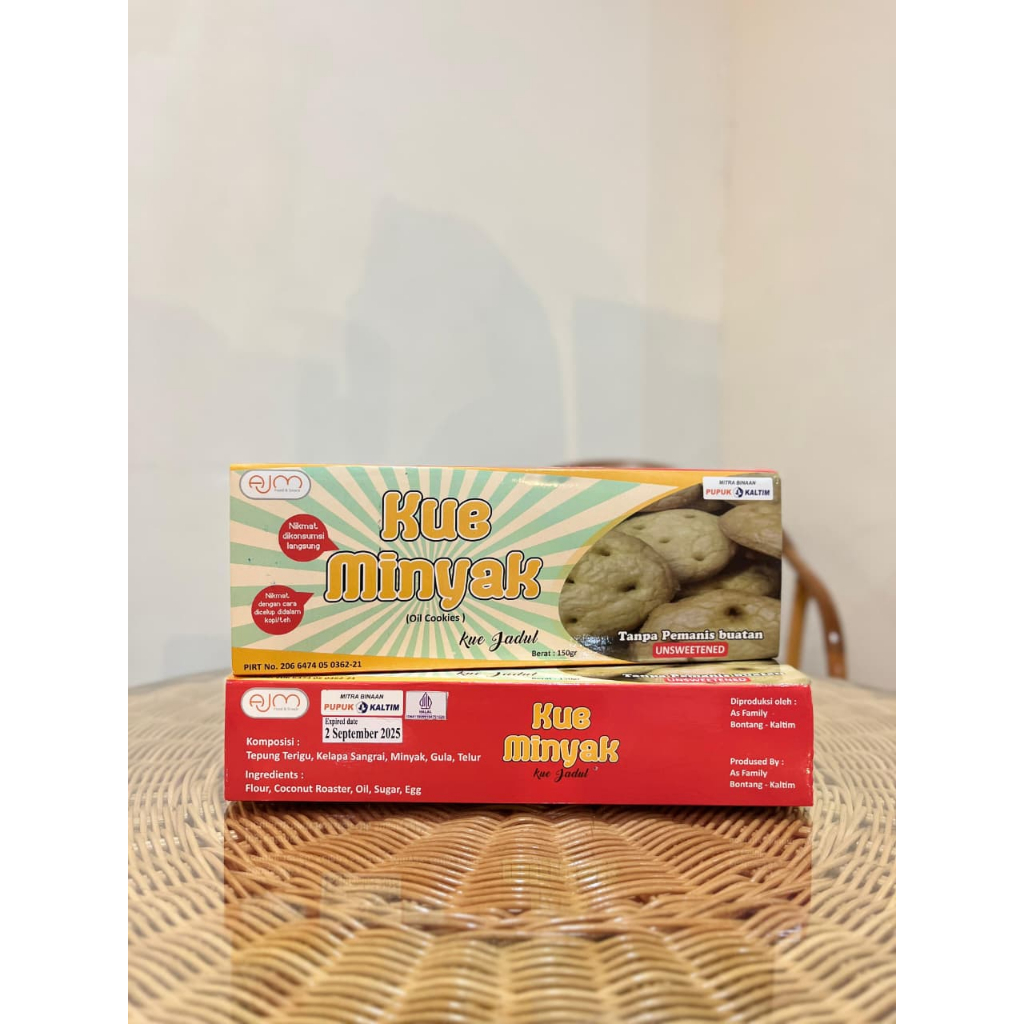 

Kue Minyak Jadul Asli Samarinda – Kue Kering Tradisional Tanpa Pemanis Buatan, Resep Warisan Nusantara dengan Kelapa Sangrai, Renyah Gurih untuk Oleh-Oleh Khas Kalimantan