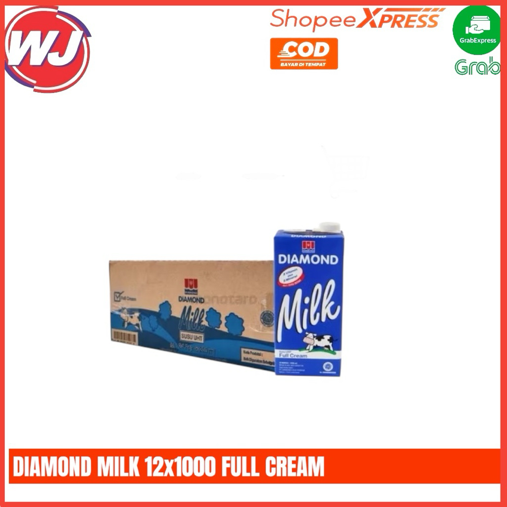 

DIAMOND MILK 12X1000 ML FULL CREAM