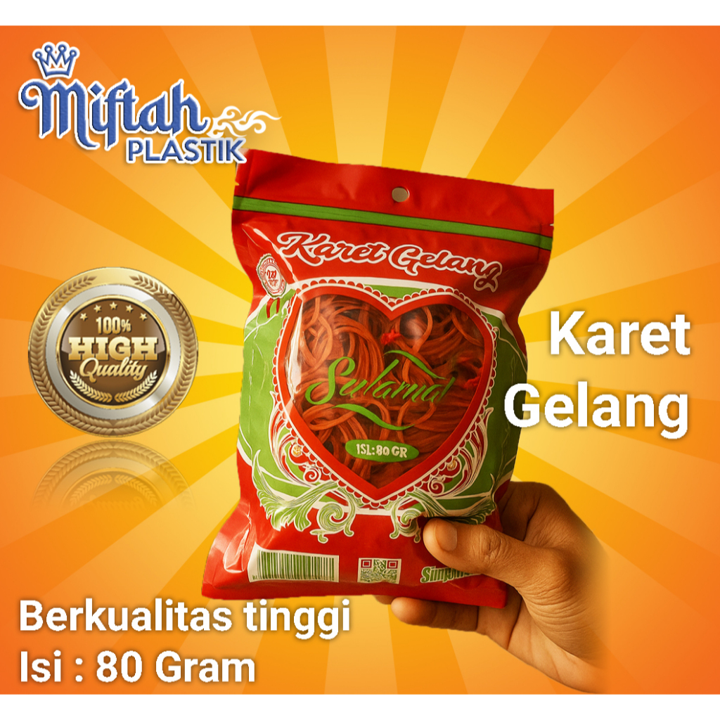 

Karet Gelang Merah Merk Sukawa Berkualitas Tinggi