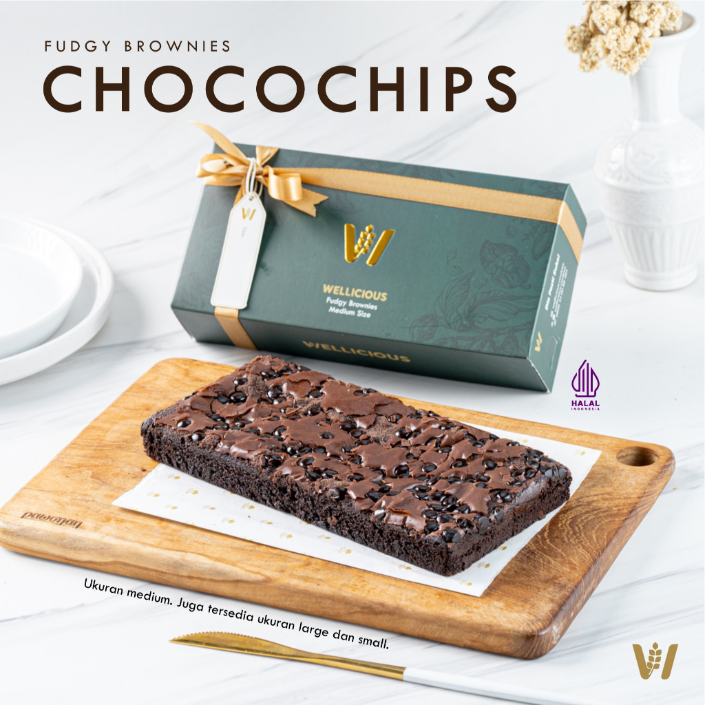 

Fudgy Brownies Chocochips (Brownies Panggang) Hampers, Kado Ulang Tahun, Hadiah Wisuda, Hari Raya, Lebaran Premium