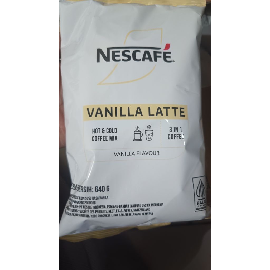 

Nescafe Alegria vanila latte 640gr