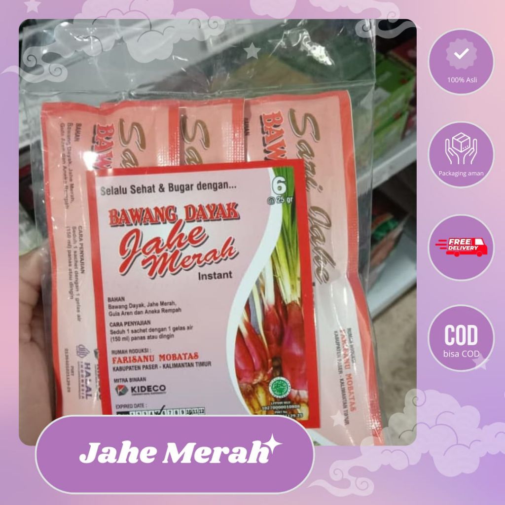 

Bawang Dayak Jahe Merah Instant