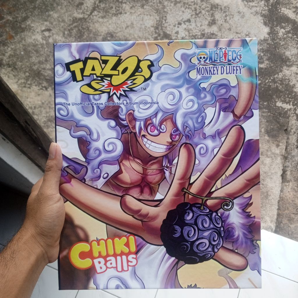 

Album Binder Tazos One Piece A4 Ring 3 O 3cm Premium