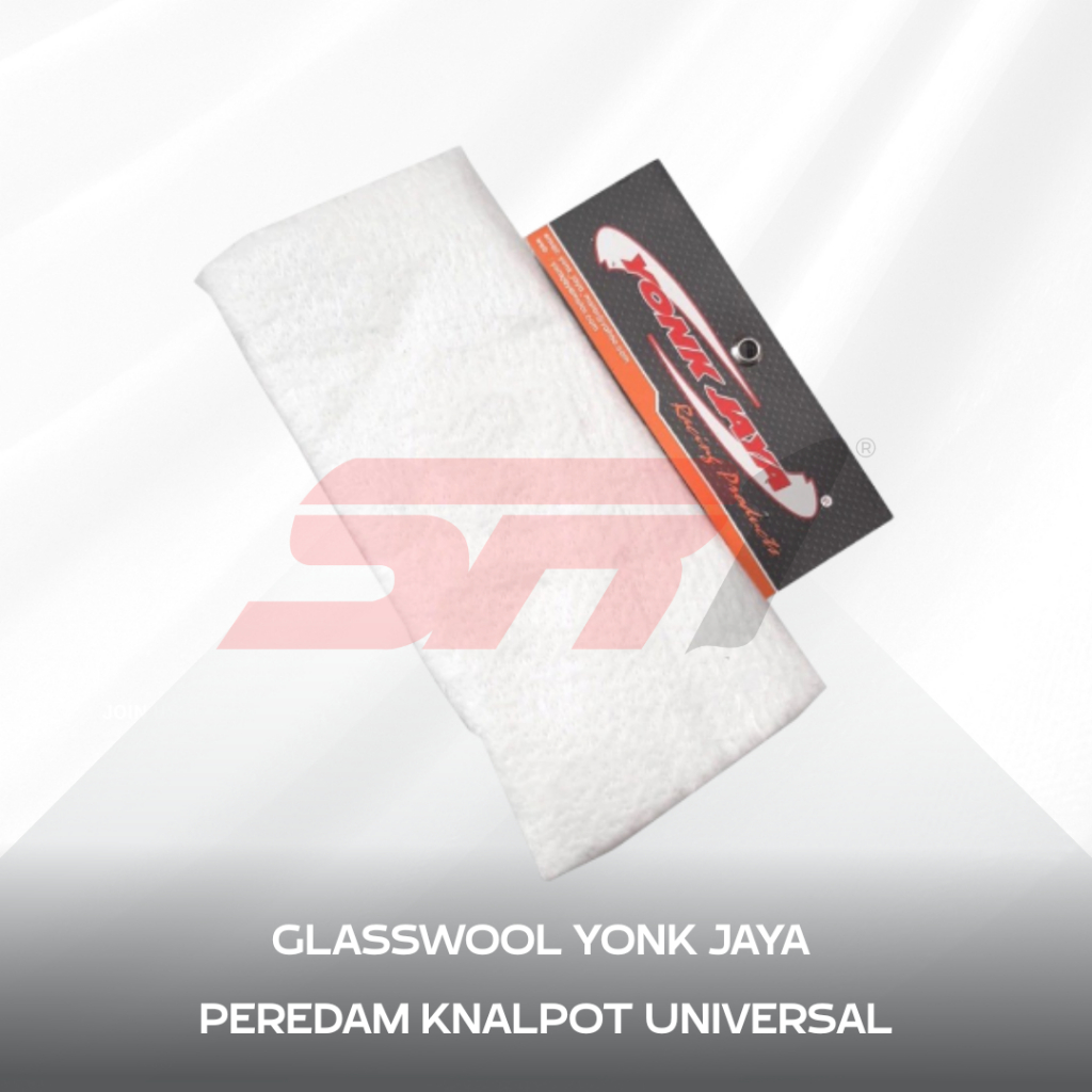 GLASSWOOL YONK JAYA MOTOR / PEREDAM KNALPOT UNIVERSAL