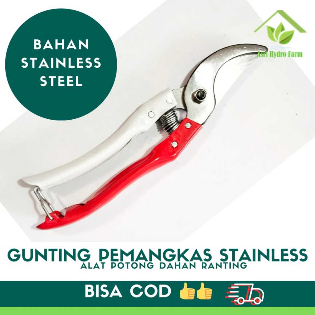 GUNTING PEMANGKAS STAINLESS STEEL gunting kebun gunting bonsai dahan STAINLESS STEEL