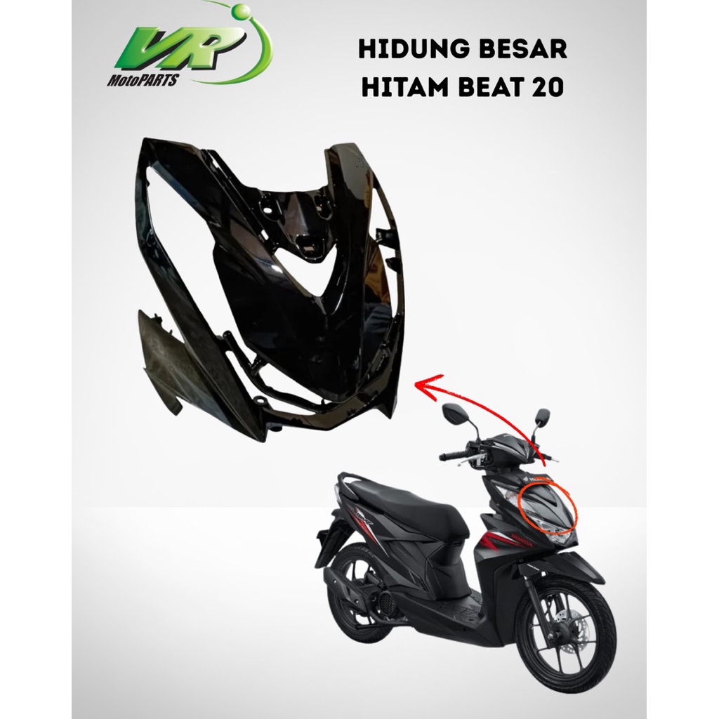 KAP COVER PANEL DEPAN BEAT NEW 2020 VR