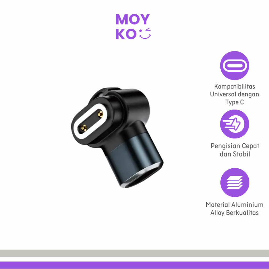 Charging Adapter USB Type C for Smartwatch Z6A/Z7S/Z7A/Z8A/Z9/Z10 - A0NB