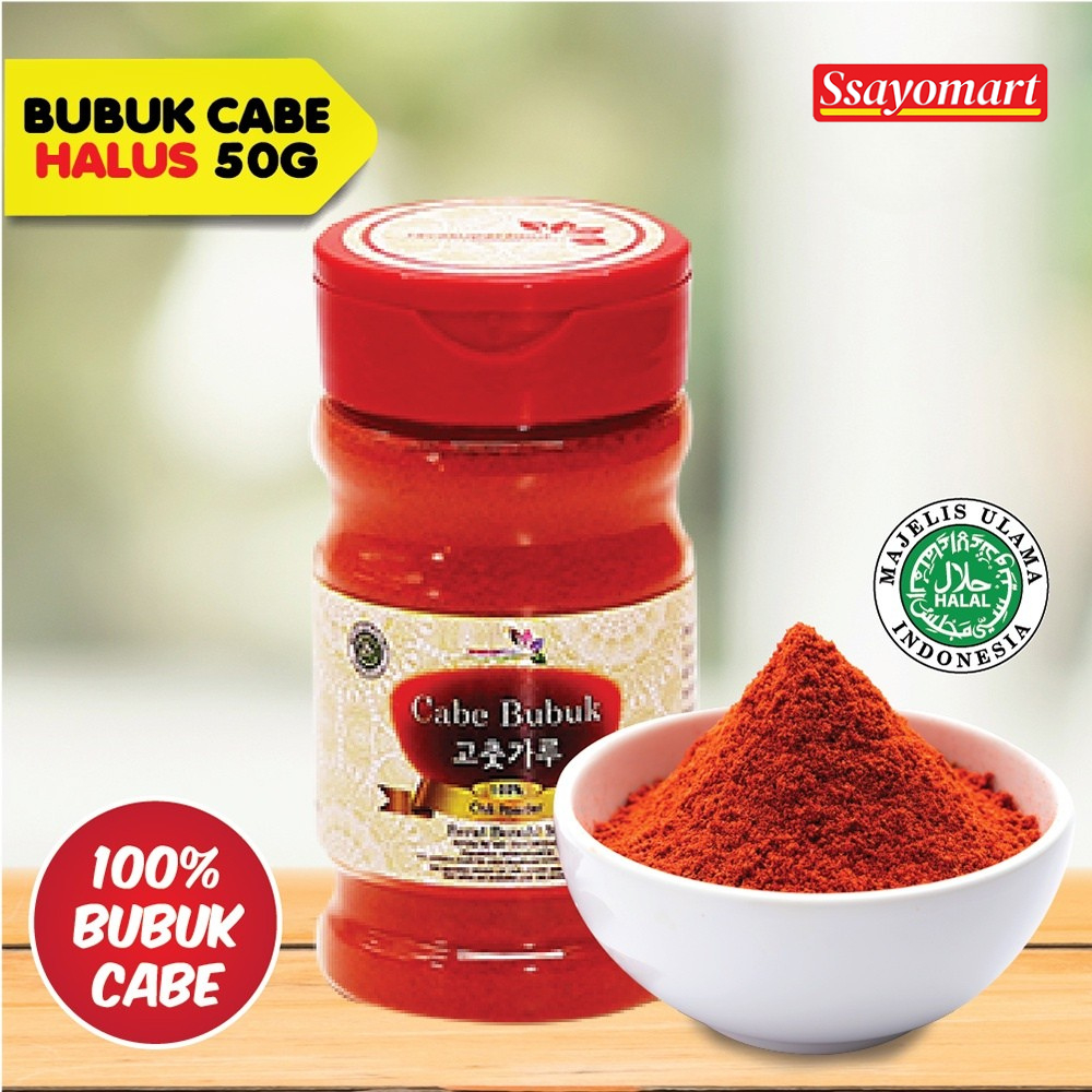 

Bubuk Cabe Halus Korea 50g JAVA SUPER FOOD (BTL) / Chili Powder Korea Soft 50g