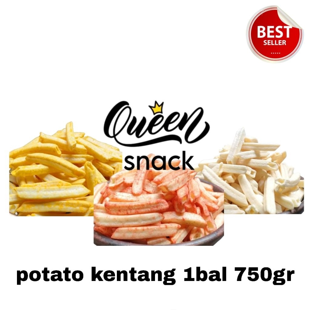 

1bal 750gr potato kentang varian rasa enak murah nagih