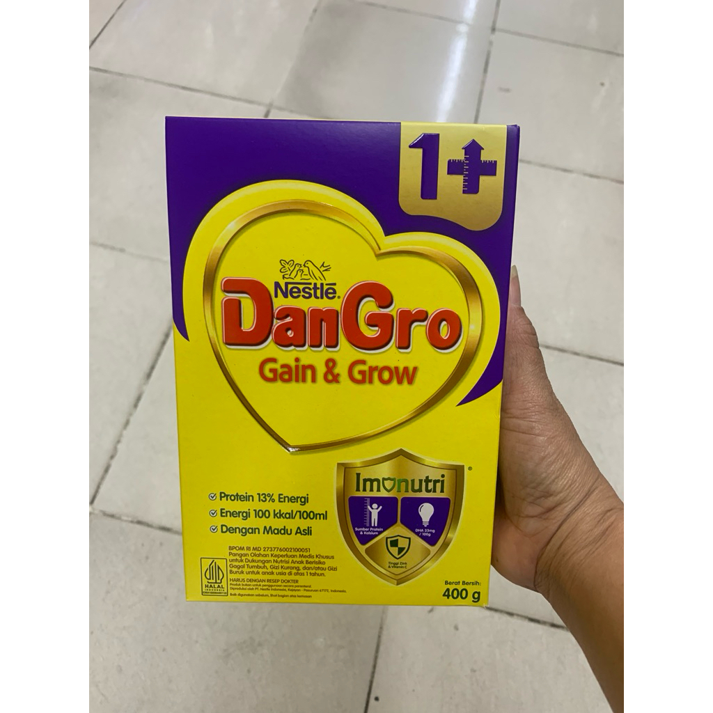 

Dancow Gain & Gro 1+ 400gram