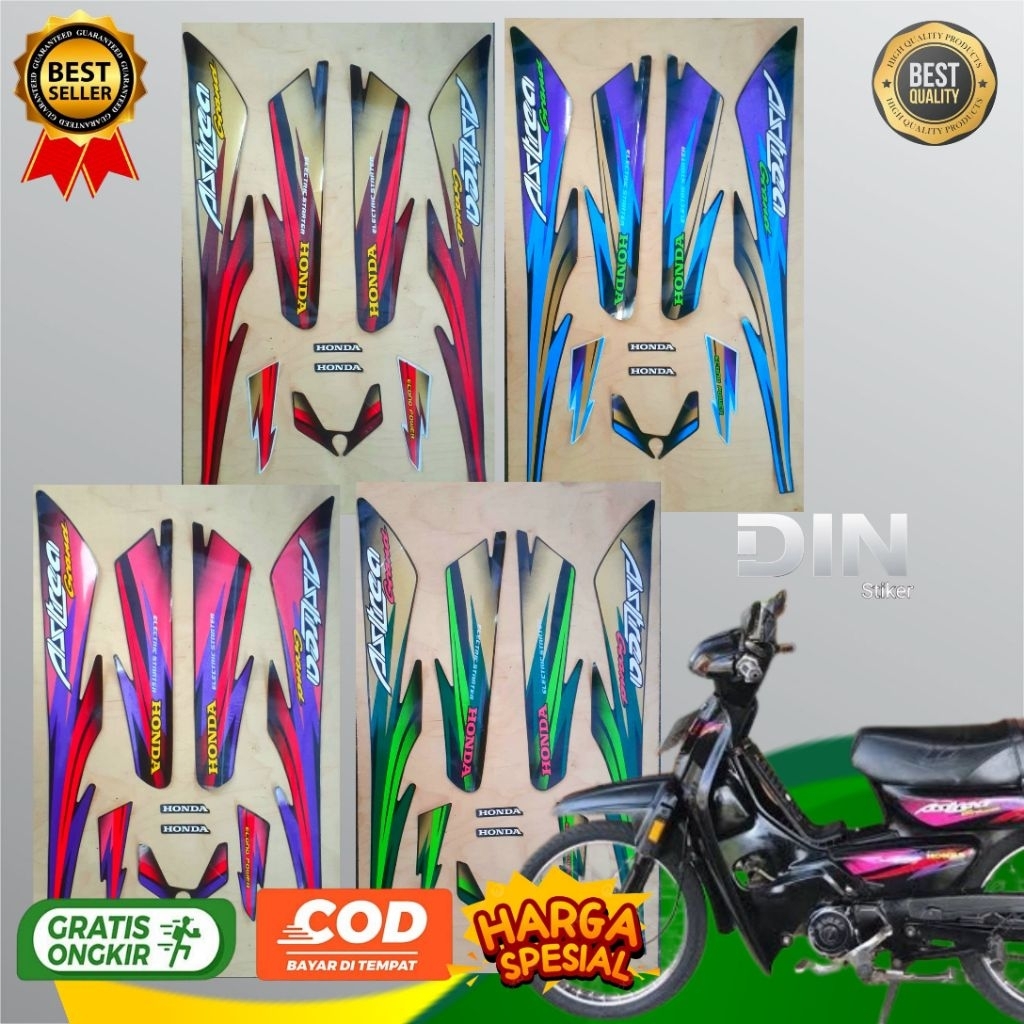 STIKER STRIPING ASTREA GRAND 97 TERLARIS